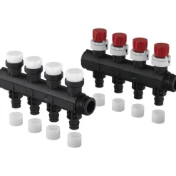 Jakotukki Uponor Vario Plus 17x2,0 mm 4-lähtöinen