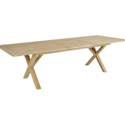 Jatkettava ruokapöytä terassille Brafab Brutus, 200/265x100cmcm, tiikki