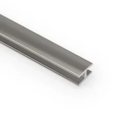 Jatkolista Aluco välitilalevylle H-profiili kromi 4000 mm