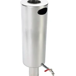 Jeremias vedenlämmitin, vesisäiliö piippumalli pyöreä 25l Ø 115 mm, rst