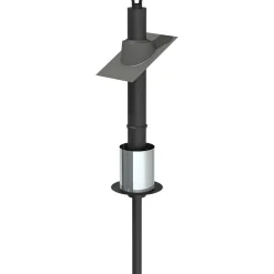Jeremias Saunan Piippu ECO Ø115mm 2,5m musta
