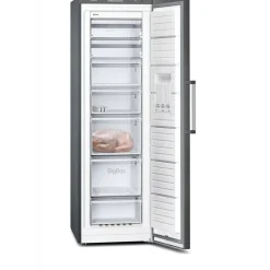 Jääkaappi ja pakastin Siemens KS36VVXDP GS36NVXEV iQ300, 120cm, 346/242 l, musta teräs