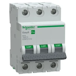 Johdonsuojakatkaisija Schneider Electric Easy9 MCB 3B16 6 kA