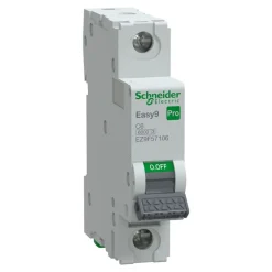 Johdonsuojakatkaisija Schneider Electric Easy9 MCB 1C6 6 kA