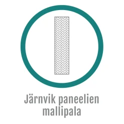 Järnvik Decoration -paneelin mallipala