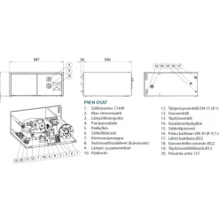 Jäspi PIKKUWATTI PW 13