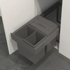 Jätelajitteluvaunu IMA Select Base 2x13L tummanharmaa