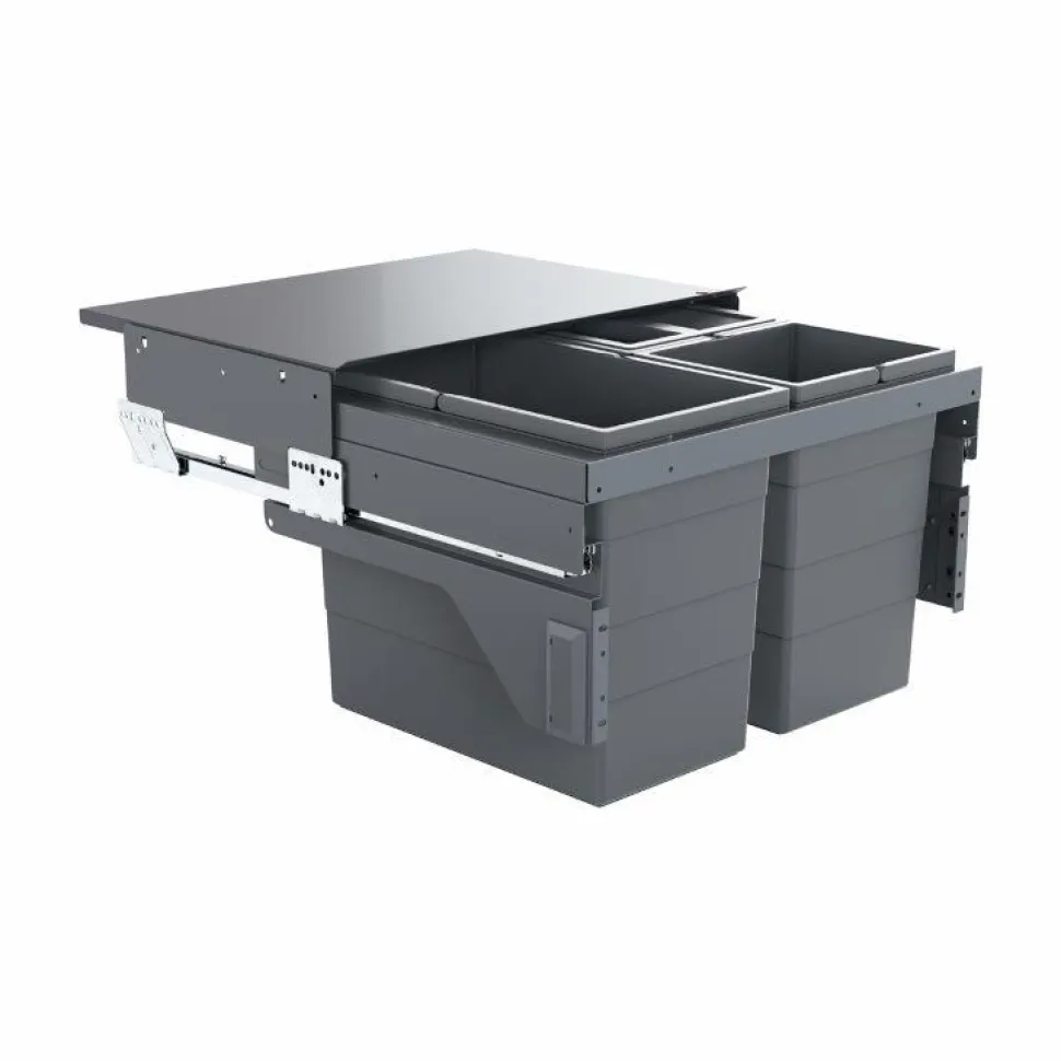 Jätevaunu Savo CARGO 60cm 2x13 + 1x28 l