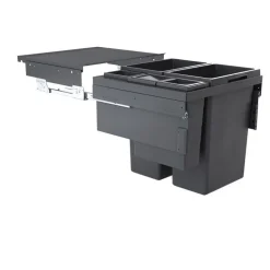 Jätevaunu Savo EURO CARGO 60cm 2x38 + 1x12 + 1x2,5 l