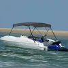 3-kaarinen bimini-kate, antrasiitti 183x160x137 cm