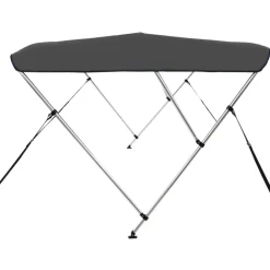 3-kaarinen bimini-kate, antrasiitti 183x160x137 cm