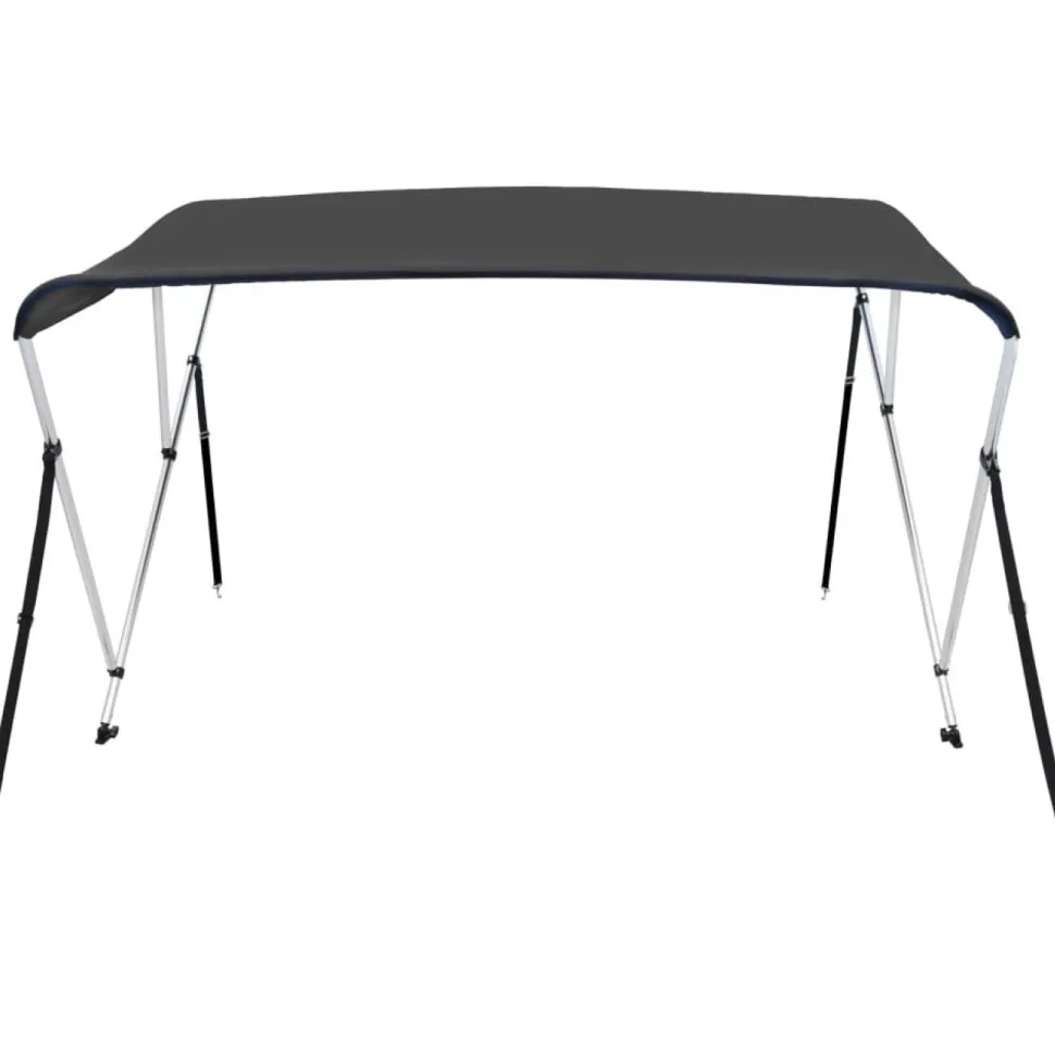 3-kaarinen bimini-kate, antrasiitti 183x140x137 cm