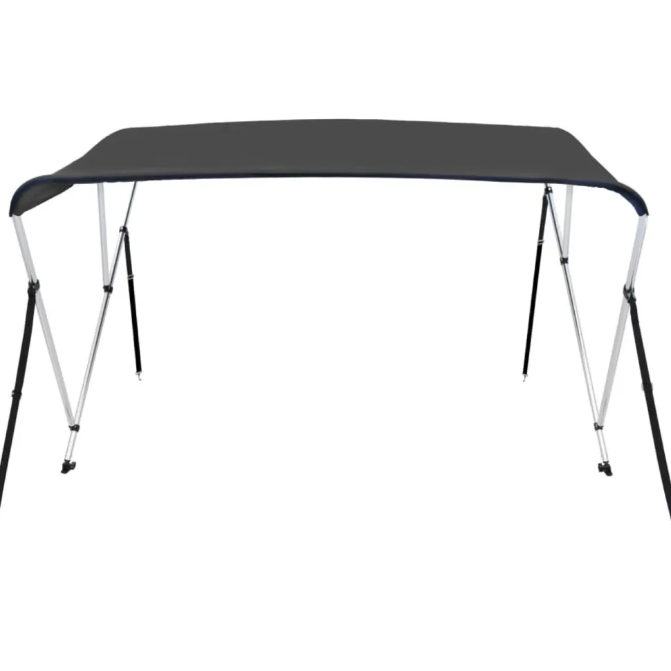 3-kaarinen bimini-kate, antrasiitti 183x180x137 cm