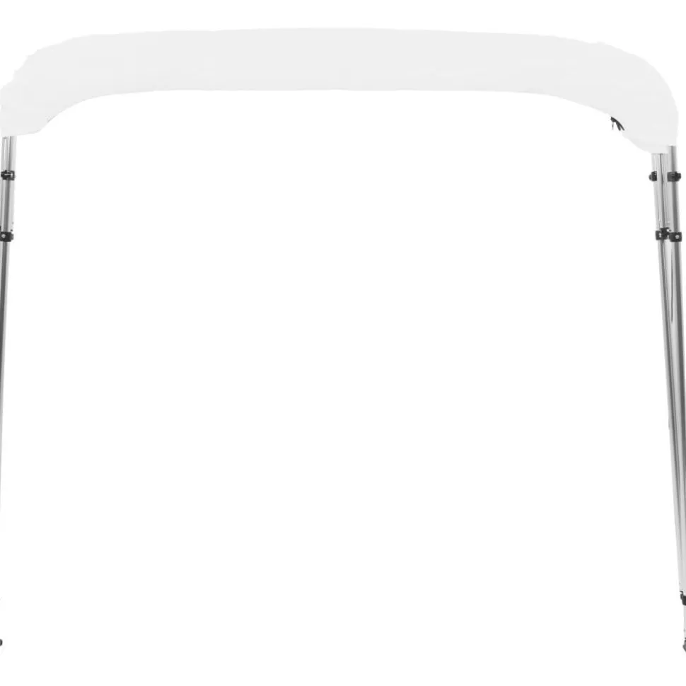4-kaarinen bimini-kate valkoinen 243x210x117 cm