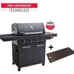Kaasugrilli Char-Broil Professional Power Edition 4, 4 poltinta, pihvinpaistopoltin