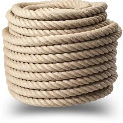 Kaideköysi Piippo keinohamppu naturell 36mm metreittäin