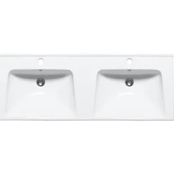 Kaksoispesuallas Westerbergs Hav 1210x465 mm valkoinen
