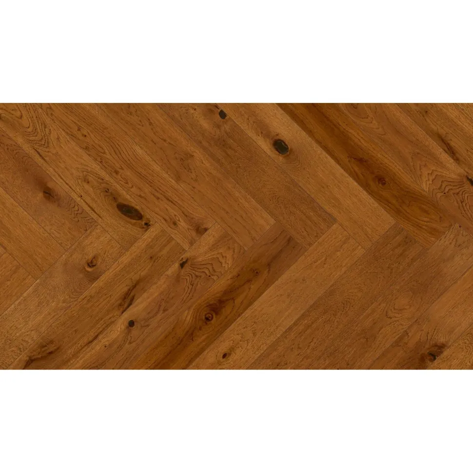 Kalanruotoparketti DomusFlooring Tammi Bran HB 14x130x725 mm
