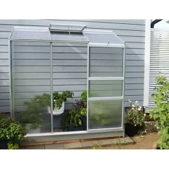 Kasvihuone Altan 1,3 m² 4 mm kennolevyllä