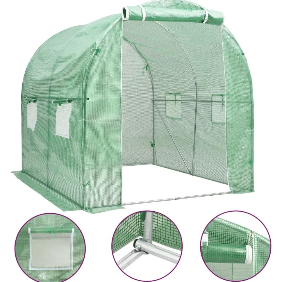 Kasvihuone 4m² 2x2x2 m