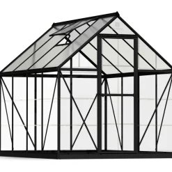Kasvihuone Palram-Canopia Hybrid, 4.6m², polykarbonaatti, musta
