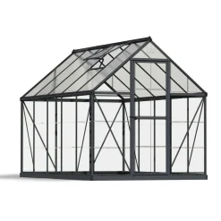 Kasvihuone Palram-Canopia Hybrid 5,7 m² 6x10 ft harmaa