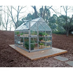 Kasvihuone Palram-Canopia Hybrid 4,6 m² 6x8 ft hopea