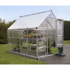 Kasvihuone Palram-Canopia Hybrid 4,6 m² 6x8 ft hopea