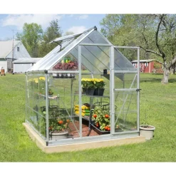 Kasvihuone Palram-Canopia Hybrid 4,6 m² 6x8 ft hopea