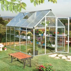 Kasvihuone Palram-Canopia Hybrid 5,7 m² 6x10 ft hopea
