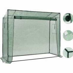 Kasvihuone 200x80x173 cm (46918)