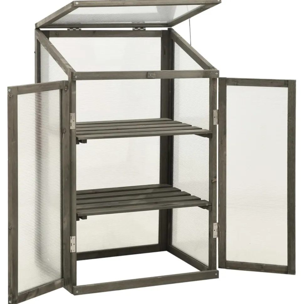 Kasvihuone 60x45x100 cm kuusi (14849)