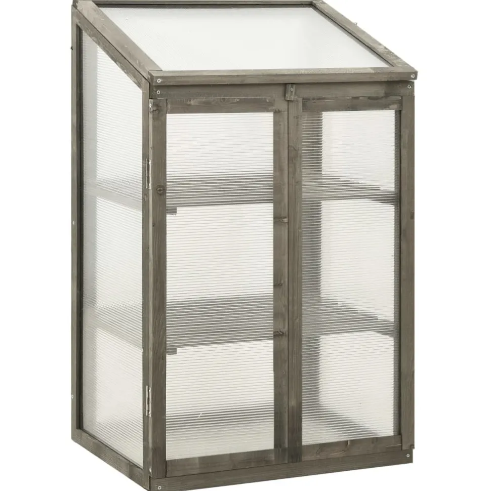 Kasvihuone 60x45x100 cm kuusi (14849)