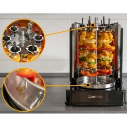 Kebab-grilli Clatronic DVG3686BL