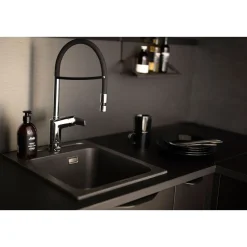 Keittiöallas Stala Combo CEG40-50B 400x500 mm komposiitti musta