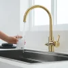 Keittiöhana Bathlife Ocean pesukoneventtiilillä kulta
