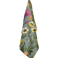 Keittiöpyyhe Vallila Ahomaa, 2kpl, 50x70cm, vihreä/pinkki