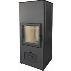 Kiertoilmatakka Pisla Keitele 14,5kW 143x61x52 cm satiiniharmaa