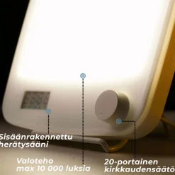 Kirkasvalolamppu Lykke Pro 2000 valkoinen