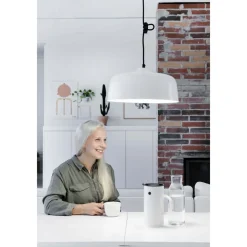Kirkasvalolamppu/riippuvalaisin Innolux Candeo Ø 388x180 mm valkoinen