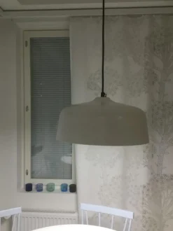 Kirkasvalolamppu/riippuvalaisin Innolux Candeo Ø 388x180 mm valkoinen