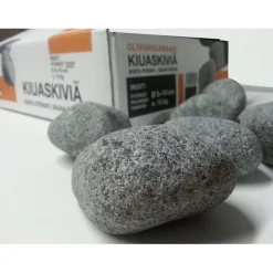 Kiuaskivet Narvi Ø 5-10cm pyöristetty 15 kg