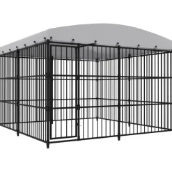 Koiratarha katoksella, 300x300x210cm