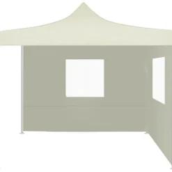 Kokoontaittuva juhlateltta 2 sivuseinää 2x2 m teräs kerma