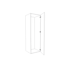 Komeron runko Ideal Keittiöt 1920mm valkoinen