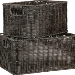 Kori Home4You BASILE 37x26xK18 cm, tummanruskea