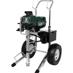 Korkeapainemaaliruisku kärryllä Dino-Power Pro T45 2800W 4.5l/min