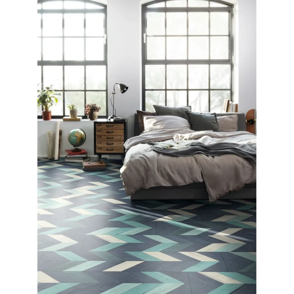 Korkkilattia Egger Flooring Pro Comfort Tammi Vidora sininen