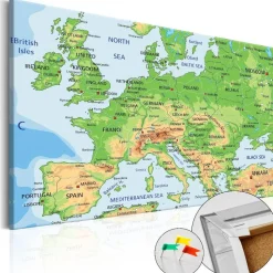 Korkkitaulu Artgeist Europe eri kokoja