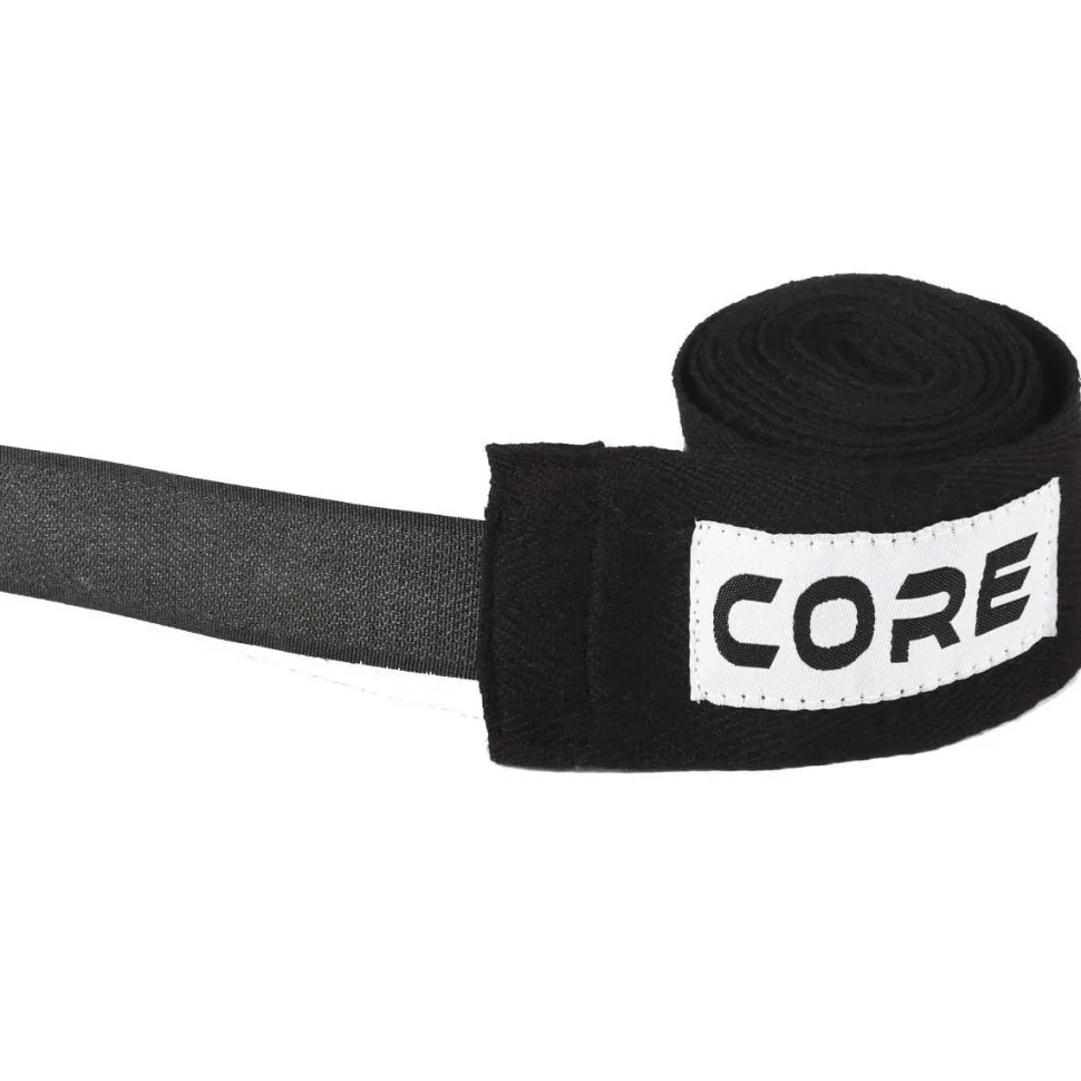 Käsiside nyrkkeilyyn Core 2,5 x 250 cm musta 2 kpl/pkt